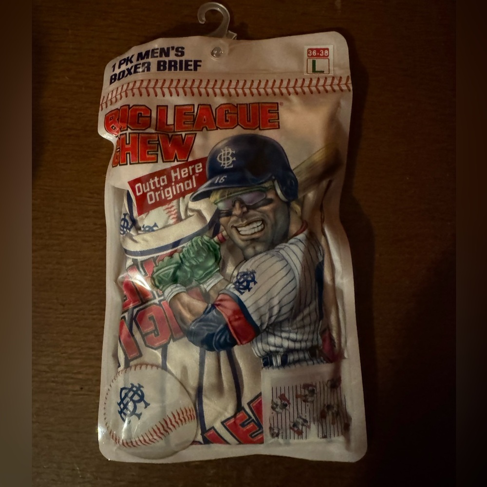 Big League Chew Boxer Briefs Large 36-38